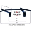 Xà Đơn Đa Năng Treo Tường P90X 200kg Chính Hãng Đại Nam Sport Tặng Găng Tay 3