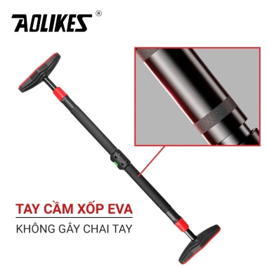 Xà đơn gắn cửa treo tường AOLIKES A‑SW213 – Home gym, giảm còn 379.000₫, bền chắc, dễ lắp đặt