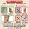 Xà đơn treo tường 60-160cm gắn cửa, chịu tải mạnh, miễn lắp đặt - Tập tại nhà 85.000₫ 2
