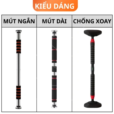 Xà Đơn Treo Tường Chống Xoay Cao Cấp - Tùy Chỉnh Kích Thước, Giá Ưu Đãi 73.500 VND