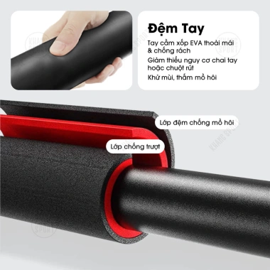 Xà đơn treo tường đa kích cỡ – Dễ lắp đặt, chỉ 75.000₫ giảm từ 93.000₫ 3