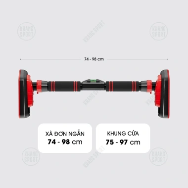 Xà đơn treo tường đa kích cỡ – Dễ lắp đặt, chỉ 75.000₫ giảm từ 93.000₫ 10