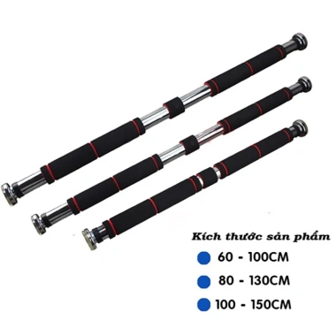 Xà đơn treo tường đa năng gắn cửa, điều chỉnh độ dài, nhiều kích thước, giá 149.000₫ 10 Xà đơn treo tường đa năng gắn cửa, điều chỉnh độ dài, nhiều kích thước, giá 149.000₫ 10