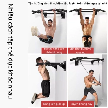 Xà đơn treo tường đa năng Wall Pull Up Bar P90X - Giá ưu đãi 290.000₫, chất liệu bền, hỗ trợ tập luyện toàn thân 6