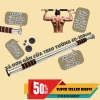Xà đơn treo tường gắn cửa cao cấp chốt chống xoay điều chỉnh 60-130cm tập thể thao tại nhà 7
