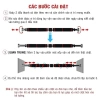 Xà Đơn Treo Tường Gắn Cửa Kích Cỡ Tùy Chỉnh - Gậy Bẻ Tập Tay, Vai, Ngực Tại Nhà - 98.000 3