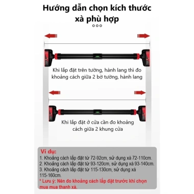 Xà Đơn Treo Tường KingBox 2.023 Điều Chỉnh 72-95cm & 93-120cm, Trọng Lượng 2-2.5kg, Giá Ưu Đãi 269.000₫ 8 Xà Đơn Treo Tường KingBox 2.023 Điều Chỉnh 72-95cm & 93-120cm, Trọng Lượng 2-2.5kg, Giá Ưu Đãi 269.000₫ 8