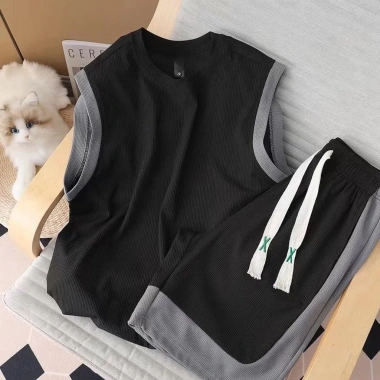 Xả Hàng Hè Bộ Quần Áo 3 Lỗ Chất Tổ Ong Co Dãn Thấm Mồ Hôi - Thể Thao Nam Nữ