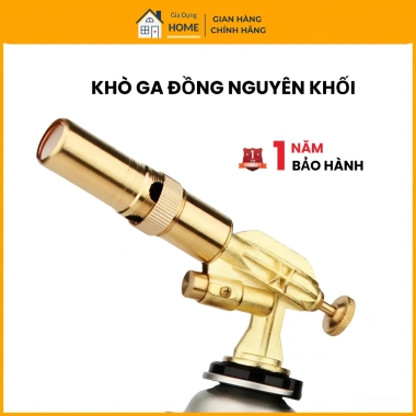 Xả kho khò ga mini, đèn lõi đồng, ống dài bền, lửa xanh mạnh - 150.000đ