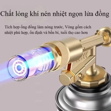 Xả kho khò ga mini, đèn lõi đồng, ống dài bền, lửa xanh mạnh - 150.000đ 9