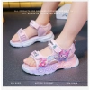 Xăng đan chiếu sáng Kuromi mùa hè bé gái - giày biển đế mềm, chống trượt, giảm giá 5