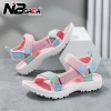 Xăng Đan Công Chúa Hồng Bé Gái Đế Mềm Chống Trơn Trượt Giày Đi Biển Thường Ngày