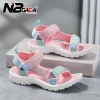Xăng Đan Công Chúa Hồng Bé Gái Đế Mềm Chống Trơn Trượt Giày Đi Biển Thường Ngày 2