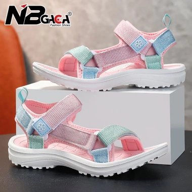 Xăng Đan Công Chúa Hồng Bé Gái Đế Mềm Chống Trơn Trượt Giày Đi Biển Thường Ngày 6