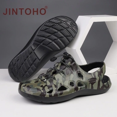 Xăng đan JINTOHO nam đế mềm chống trượt, chống thấm nước, cá tính thời trang cho đi bộ đường dài leo núi - Giá chỉ 219.342đ