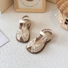 Xăng đan trẻ em lưới thoáng khí bé gái công chúa nơ đơn giản mùa hè 2.025 - Giá 212k 10