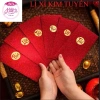 Xấp 10/20/30 Bao Lì Xì Phủ Nhũ Kim - Tuyến Đẹp Sang Trọng, Năm Mới - 30.000 VND