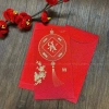 Xấp 6 Phong Bao Li Xi Đỏ Nhũ Kim - Set Li Xi Chữ Vàng Tết Bính Ngọ 2.026 Giá 25.000đ 3