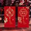 Xấp 6 Phong Bao Li Xi Đỏ Nhũ Kim - Set Li Xi Chữ Vàng Tết Bính Ngọ 2.026 Giá 25.000đ 9