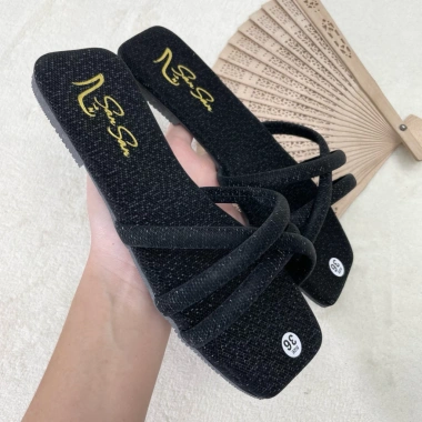 XDSS Dép Dày Đan Nhũ Nữ Xỏ Ngón Thời Trang Du Lịch - Giá 50.000₫ (Giảm 11.000₫) 8