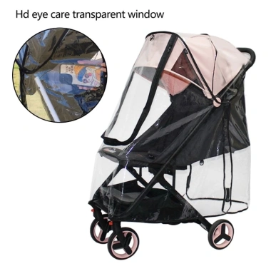 Xe đẩy em bé đa năng Jenniferab - Che mưa EVA, bảo vệ tay áo, giảm giá 253.670₫ 8