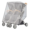 Xe đẩy em bé đôi BDW Pushcha + Áo mưa PVC trong suốt, vỏ bảo vệ chống gió - 202,087₫ 7