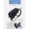 Xe Đẩy Schoolbag 6 Gót Cầu Thang Leo Núi - Ba Lô Học Sinh Tiểu Học, Trung Học, Dung Lớn, Giảm Gánh Nặng, Giá tốt 2