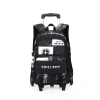 Xe Đẩy Schoolbag 6 Gót Cầu Thang Leo Núi - Ba Lô Học Sinh Tiểu Học, Trung Học, Dung Lớn, Giảm Gánh Nặng, Giá tốt 5