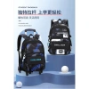 Xe Đẩy Schoolbag 6 Gót Cầu Thang Leo Núi - Ba Lô Học Sinh Tiểu Học, Trung Học, Dung Lớn, Giảm Gánh Nặng, Giá tốt 7