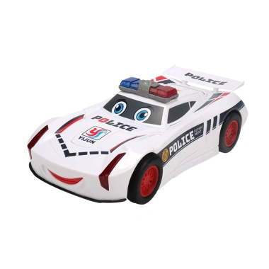 Xe Đồ Chơi Cảnh Sát Robot Biến Hình 360 Xoay, Nhạc LED, Quà Tặng Trẻ Em – Giá 104.999 VND