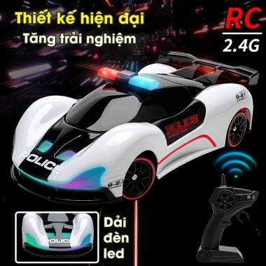 Xe drift JJRC điều khiển từ xa Đèn LED bánh dự phòng pin sạc dễ điều khiển giá ưu đãi 309.000₫