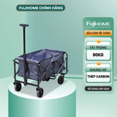 Xe kéo dã ngoại gấp gọn FUJIHOME CT-80, khung thép carbon, tải 80kg - 946.000₫ Xe kéo dã ngoại gấp gọn FUJIHOME CT-80, khung thép carbon, tải 80kg - 946.000₫