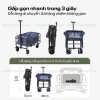Xe kéo dã ngoại gấp gọn FUJIHOME CT-80, khung thép carbon, tải 80kg - 946.000₫ 2