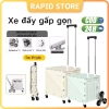 Xe Kéo Gấp Gọn 75L - Đi Chợ, Du Lịch, Mua Sắm Tiện Dụng, Hộp Vali Đa Năng 421k