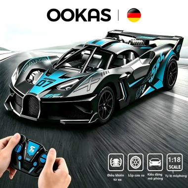 Xe ô tô điều khiển Bugatti trẻ em sạc lại - Quà sinh nhật 135k, tốc độ cao