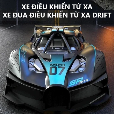 Xe ô tô điều khiển Bugatti trẻ em sạc lại - Quà sinh nhật 135k, tốc độ cao