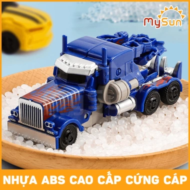 Xe robot biến hình MySun Đồ chơi mô hình ô tô cho bé trai, giá chỉ 77.900₫