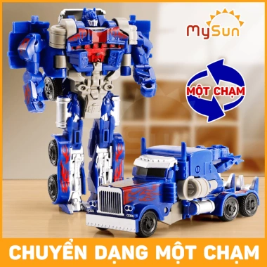 Xe robot biến hình MySun Đồ chơi mô hình ô tô cho bé trai, giá chỉ 77.900₫