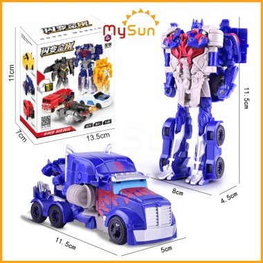 Xe robot biến hình MySun Đồ chơi mô hình ô tô cho bé trai, giá chỉ 77.900₫