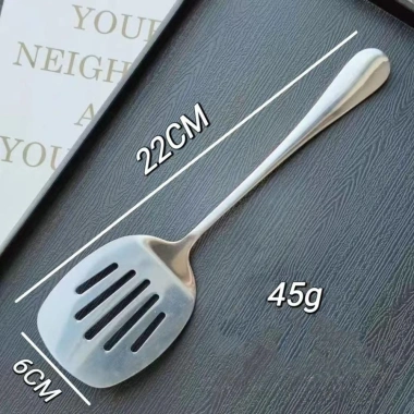 Xẻng chiên xào và lật Inox 410 cao cấp 22,5cm - Set 2 cái giá ưu đãi 25.200 VND DUASHOP
