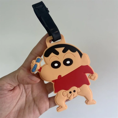 XER7 Hành Lý Thẻ Lên Máy Bay Shin Chan - Túi Đi Học Mặt Dây Chuyền Tên, 48.600 VND