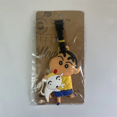 XER7 Hành Lý Thẻ Lên Máy Bay Shin Chan - Túi Đi Học Mặt Dây Chuyền Tên, 48.600 VND