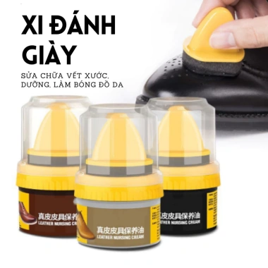 Xi đánh giày đa năng dưỡng da, sửa xước - Chỉ 50k, bảo quản giày da nhanh