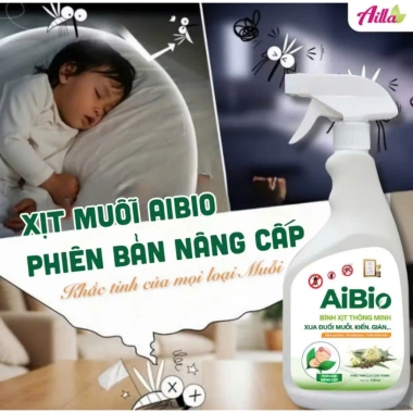 Xịt AiBio Đuổi Muỗi Kiến Gián An Toàn Cho Người và Vật Nuôi 99.000 VND 4
