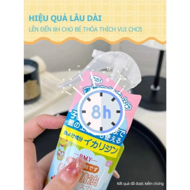 Xịt chống muỗi 16h cho trẻ sơ sinh 200ml – Công thức an toàn, không kích ứng 8
