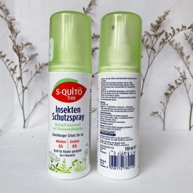 Xịt chống muỗi côn trùng đốt Squito 100ml - Bảo vệ, diệt nhanh, không hại