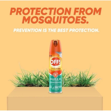Xịt chống muỗi OFF! FamilyCare Smooth & Dry 118ml - Chỉ 240.100₫, giảm mạnh