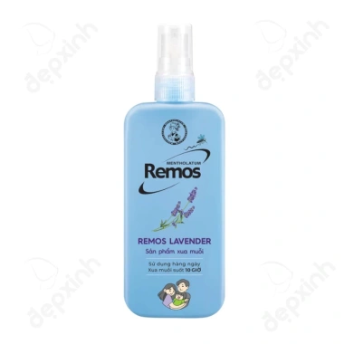 Xịt chống muỗi Remos Mentholatum hương Lavender 150ml - Giá ưu đãi 78.000đ