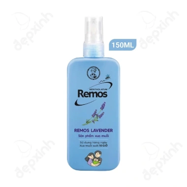 Xịt chống muỗi Remos Mentholatum hương Lavender 150ml - Giá ưu đãi 78.000đ