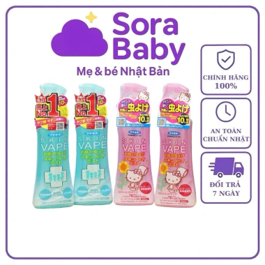 Xịt chống muỗi Skin Nhật Bản 200ml cho bé – Đuổi muỗi, xua côn trùng 162.810 VND